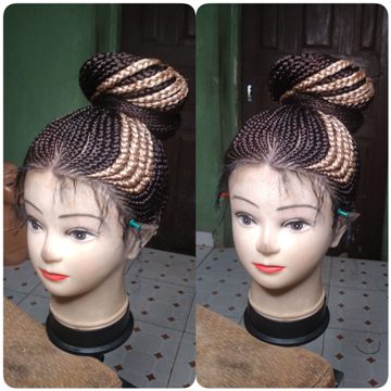 Bun or shuku wig