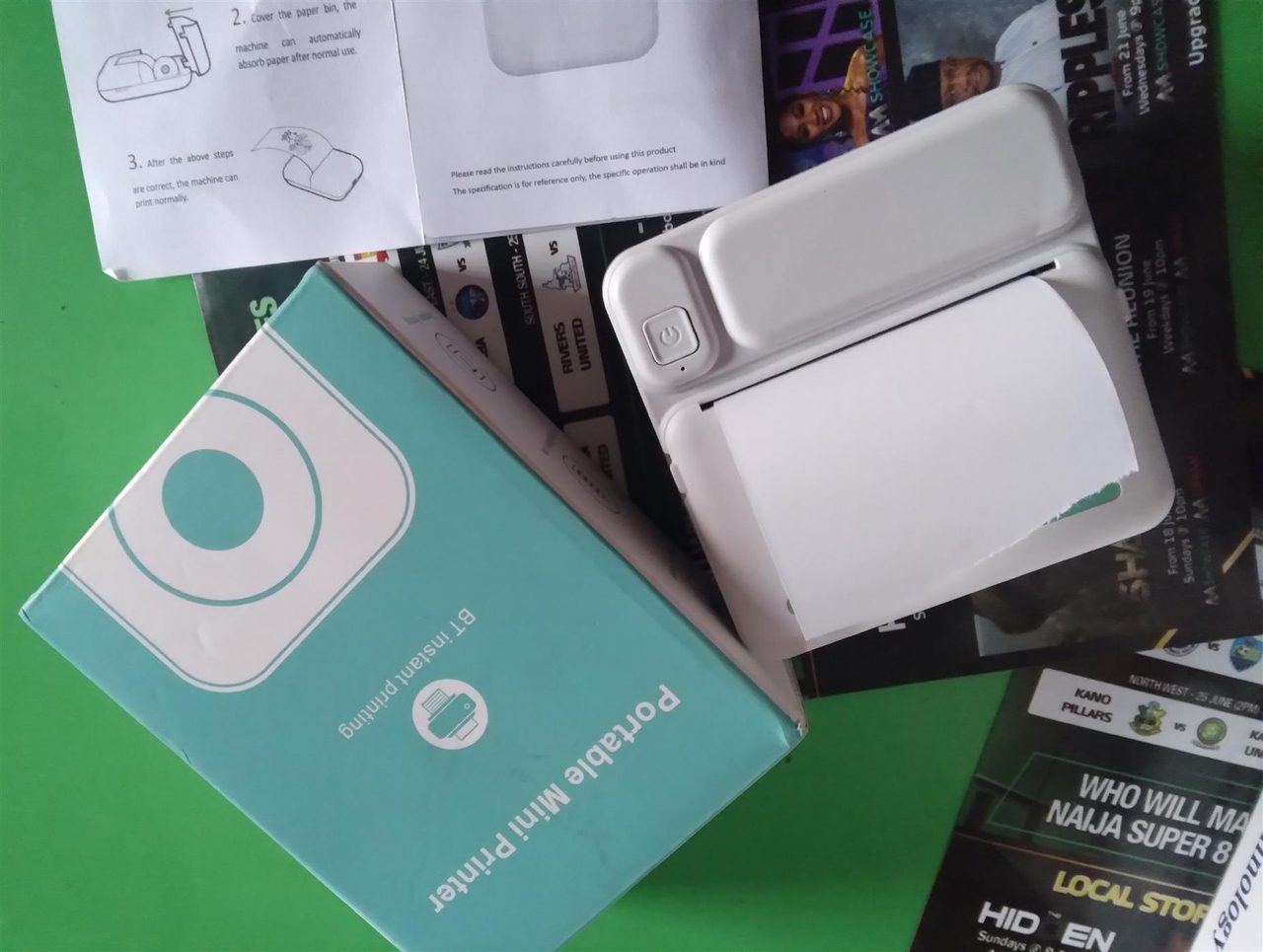 Mobile Bluetooth printer