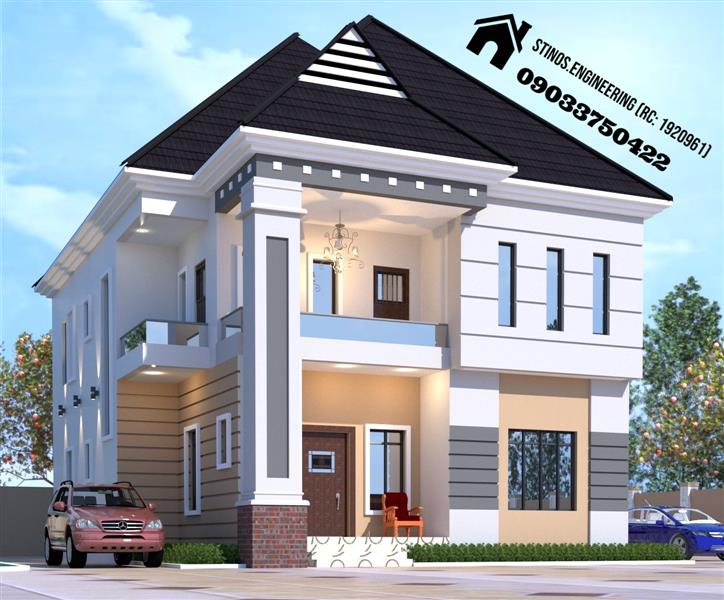 Complete Building designs of 4bedrooms d