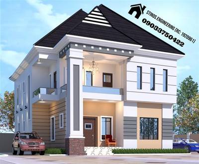 Complete Building designs of 4bedrooms d