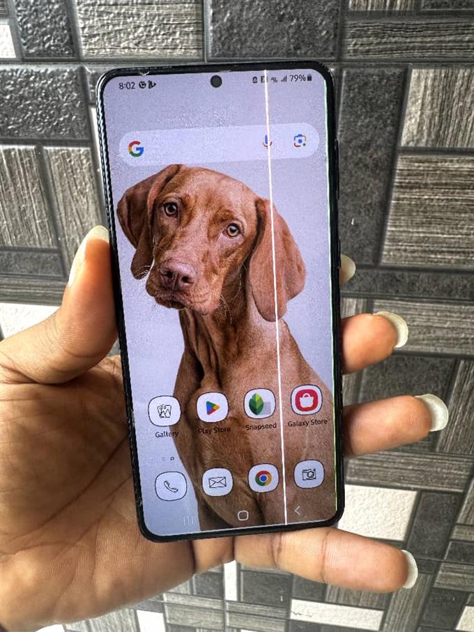 Us used Samsung Galaxy S21 + 5g with tin