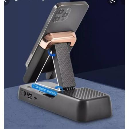 speaker with phone stand and powerbank