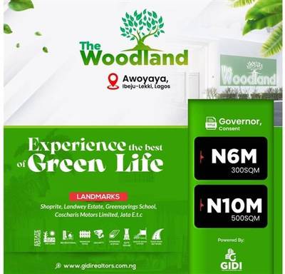 Woodland estate land sangotedo