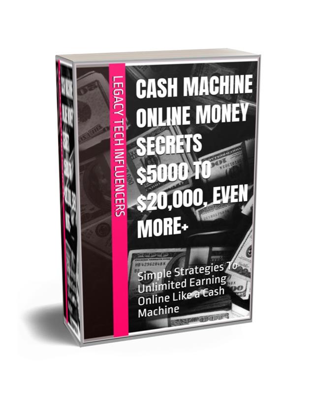 CASH MACHINE ONLINE MONEY SECRETS $5000