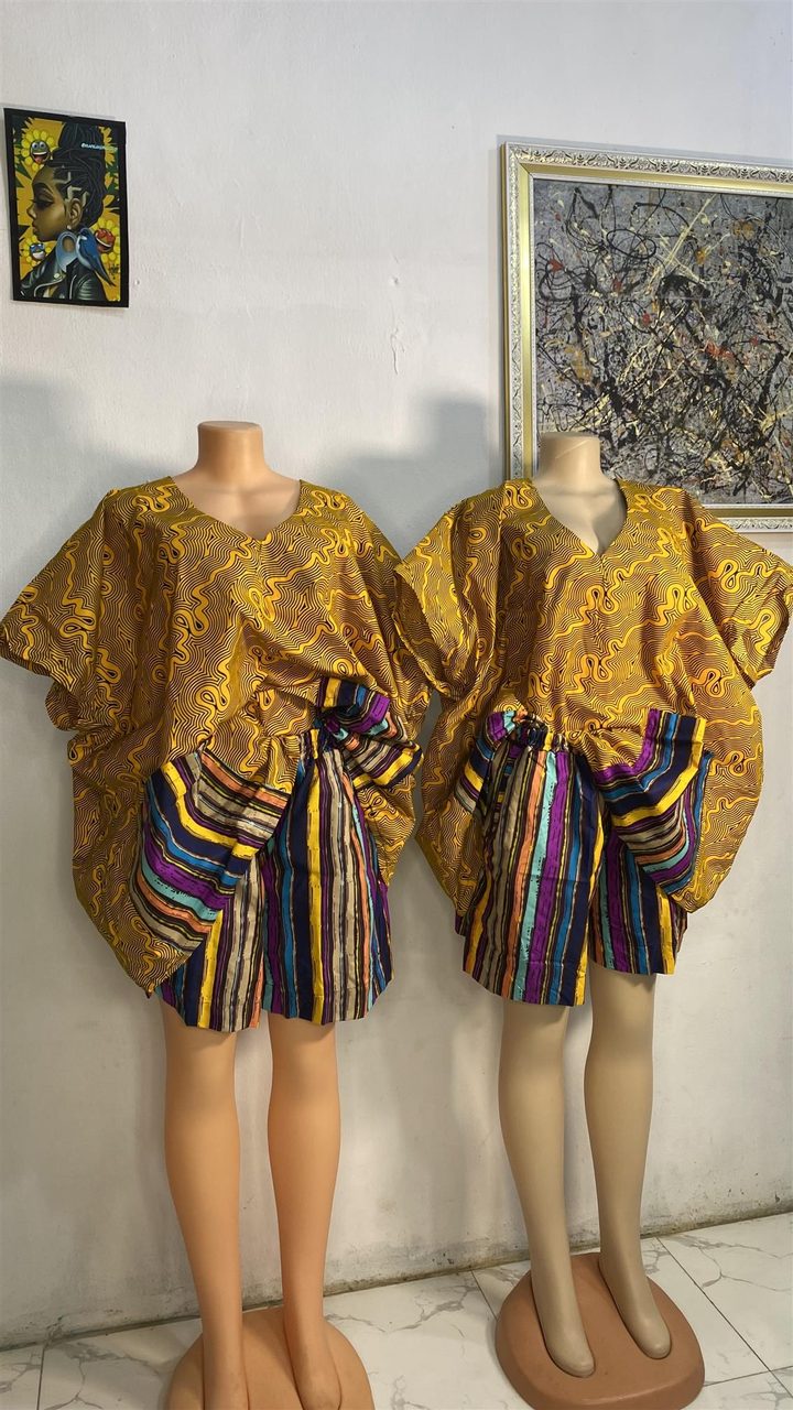Ankara Bubu top and Short
