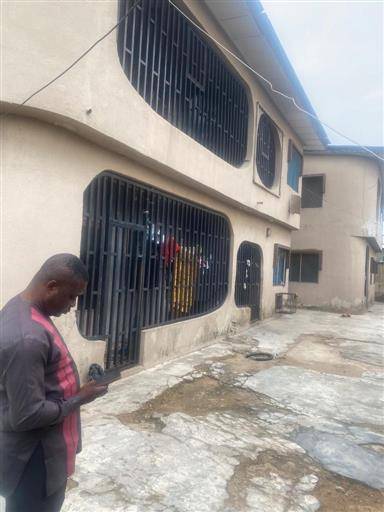 A completed flat building for sale at la
