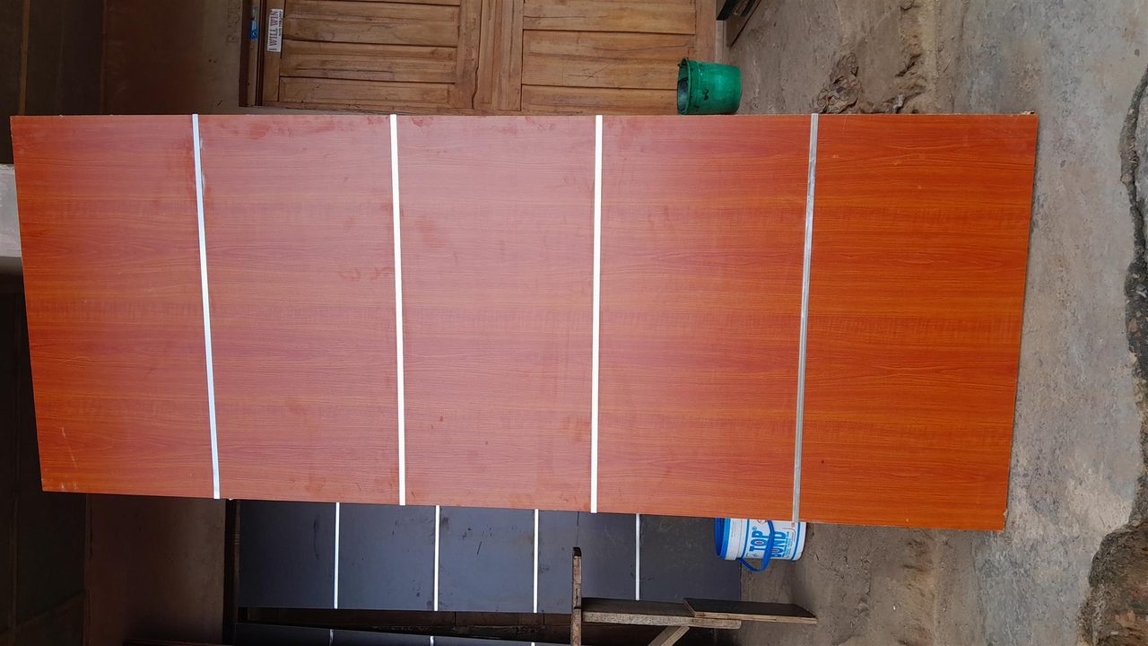 HDF door with farme and lock
