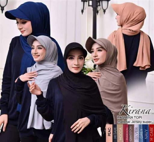 Baseball cap hijabs