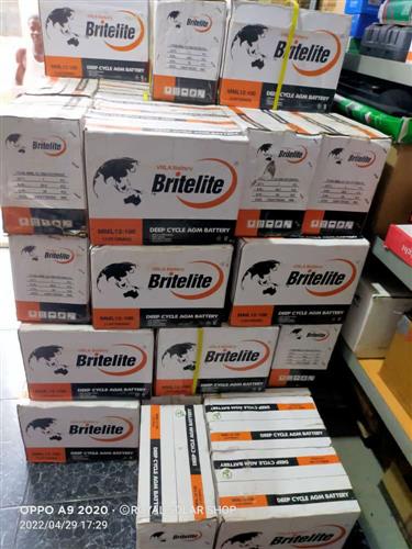 100a Britelite Gel Battery