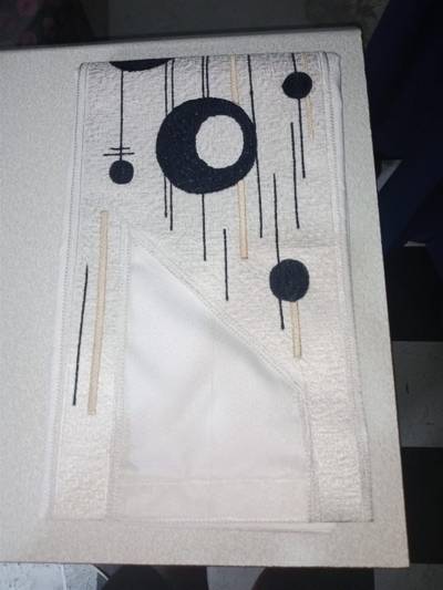 Complete white agbada