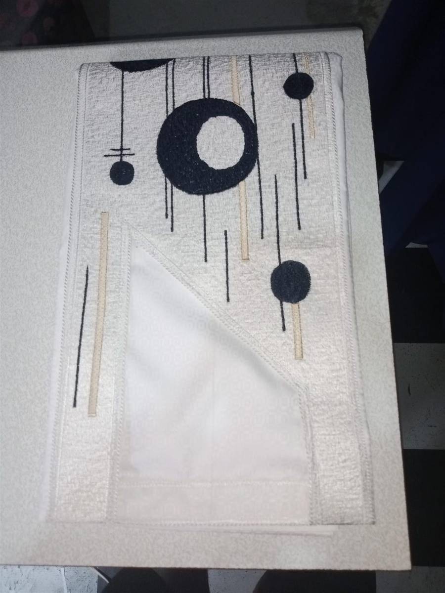Complete white agbada