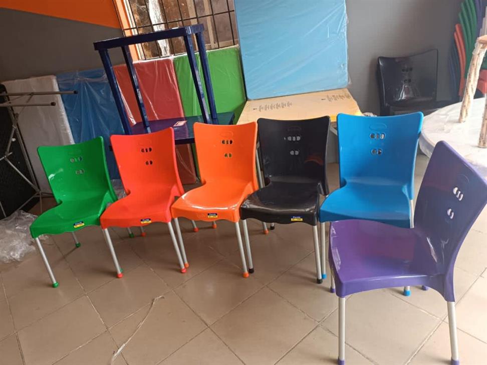 Plastic chairs
