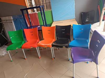 Plastic chairs