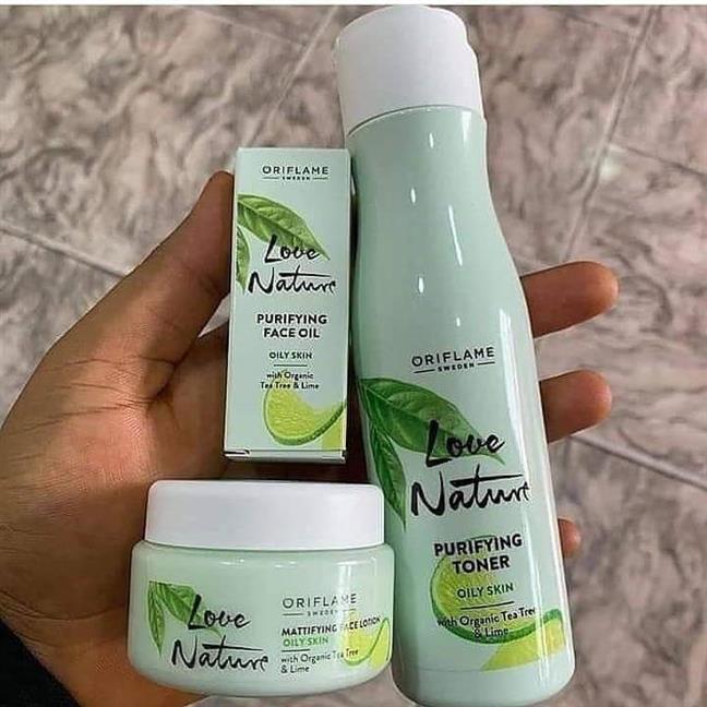 Love Nature tea tree oil And lime Set