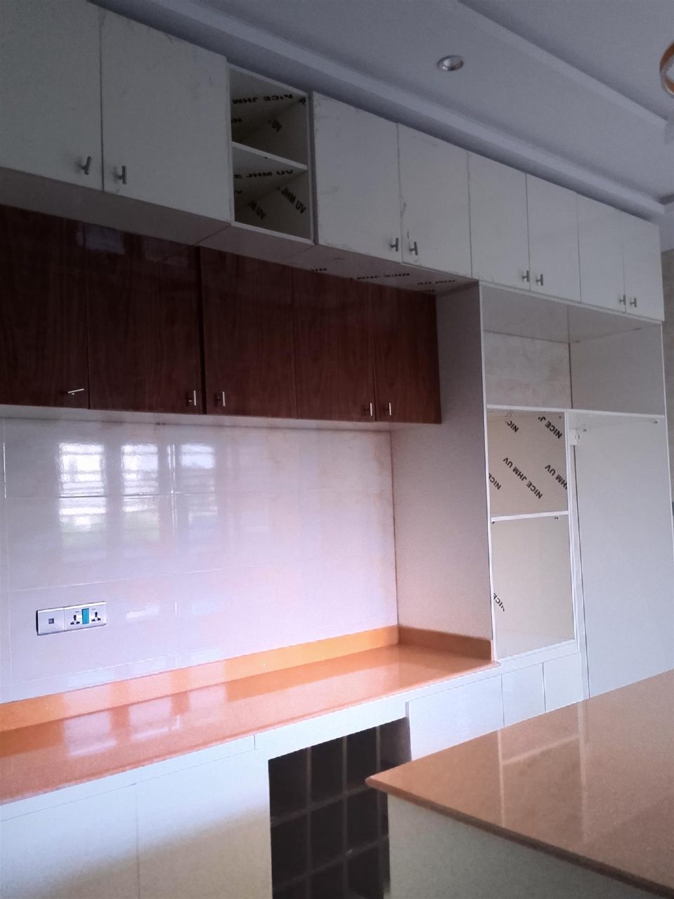 Full option kitchen cabinets