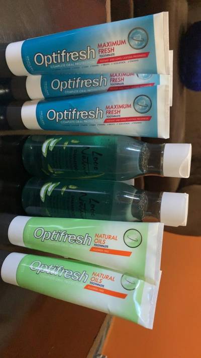 Oriflame toothpaste