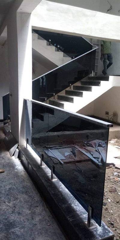 frameless glass handrails