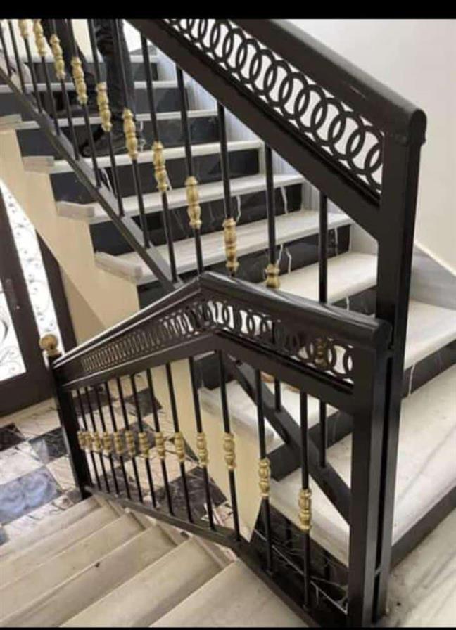 wrought iron handrails