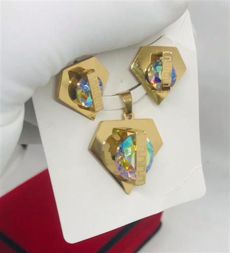 Gold plated fashion earrings