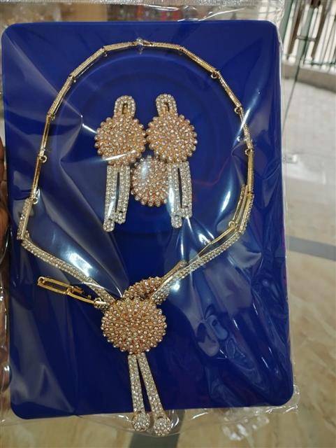 Gold plated fashion earrings