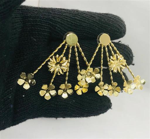 Gold plated fashion earrings