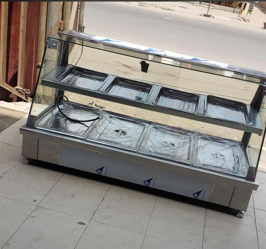 Food warmer display