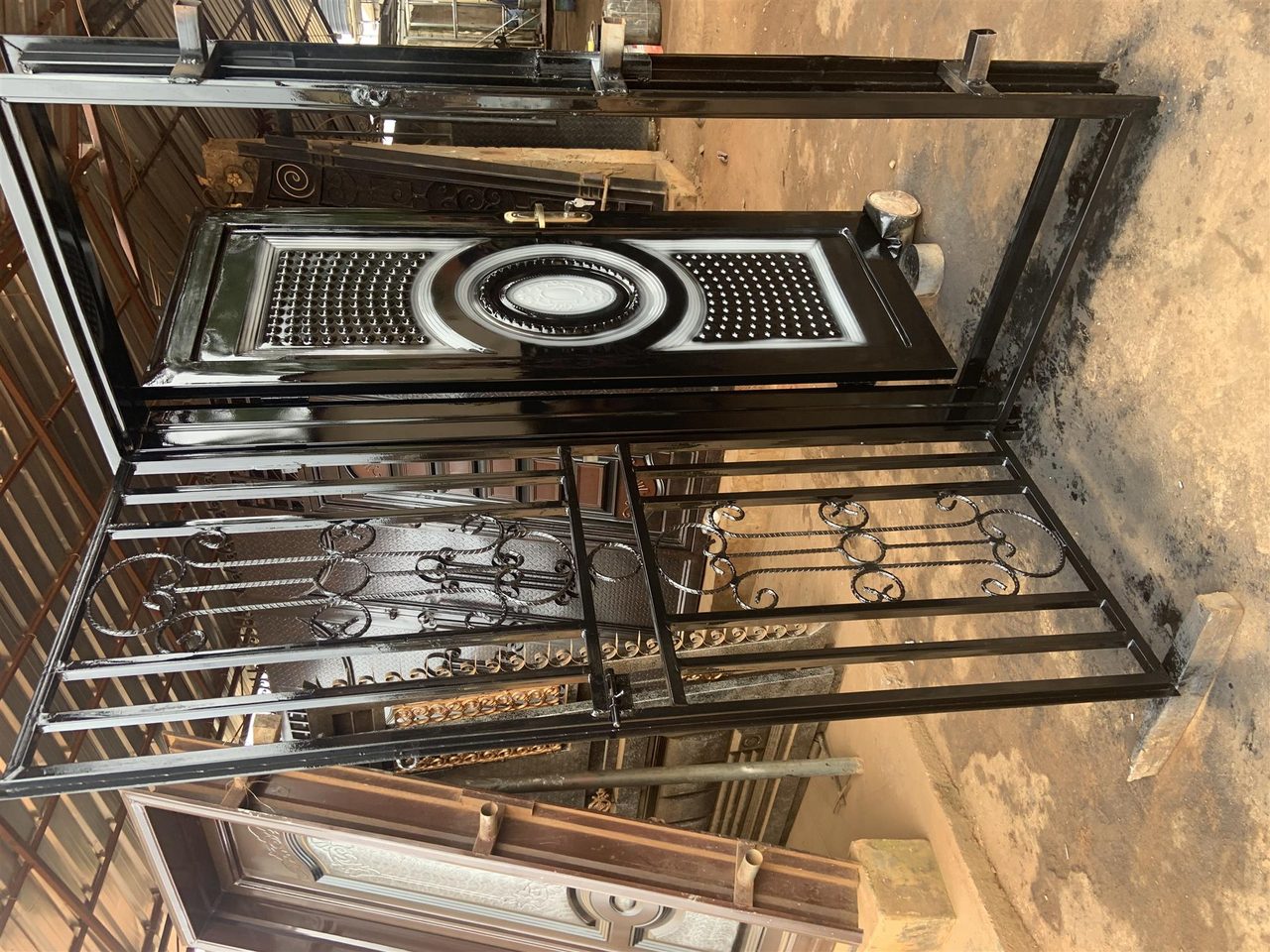 3ft single panel door/burglary