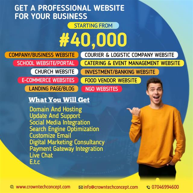 GET A RESPONSIVE WEBSITE TODAY!!!