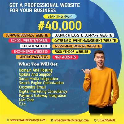 GET A RESPONSIVE WEBSITE TODAY!!!