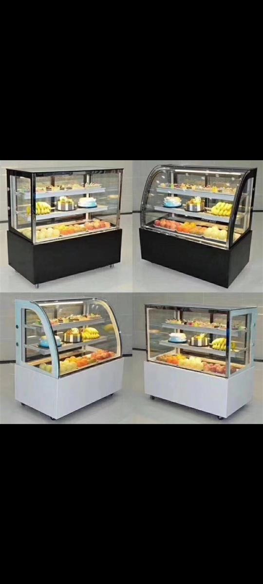 Cake display chiller showcase