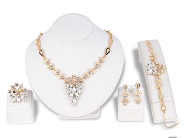 Bridal Rhinestone Jewellery set