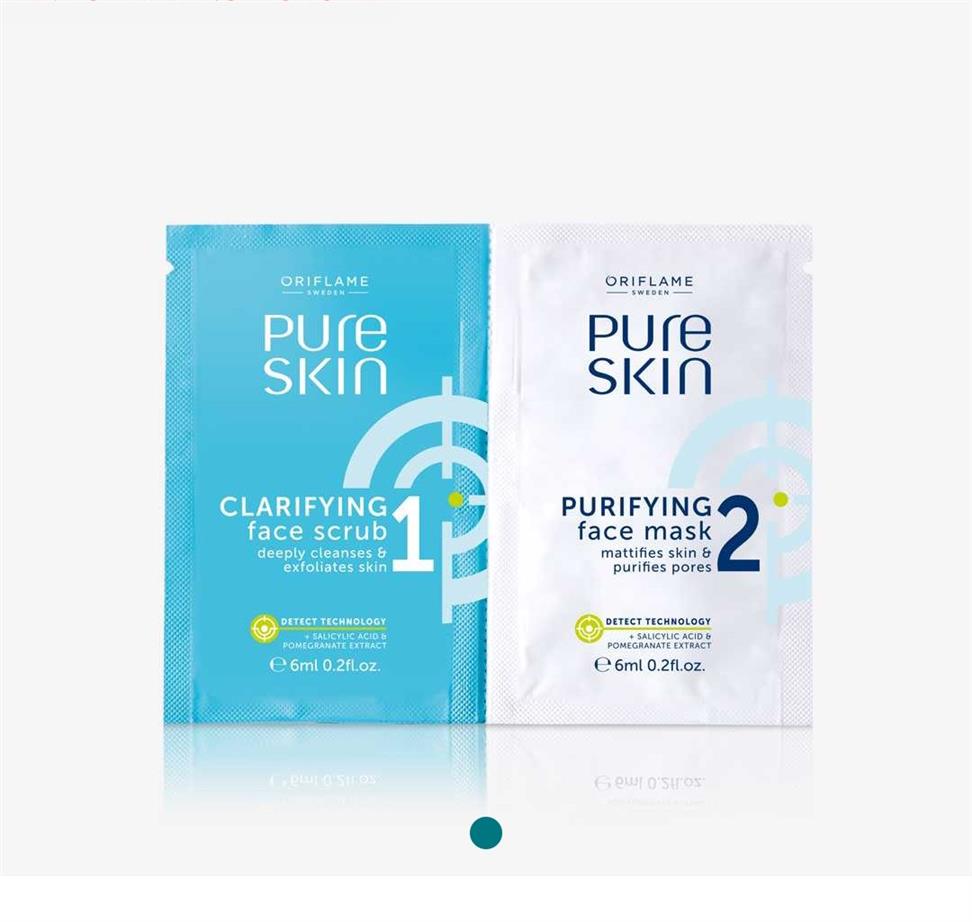 Scrub and mask