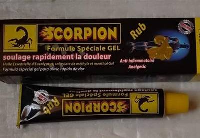 Scorpion Special Gel Formula for arthrit