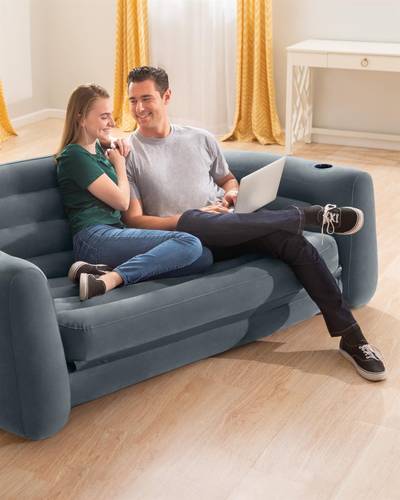 INTEX DOUBLE PULLOUT CHAIR & BED