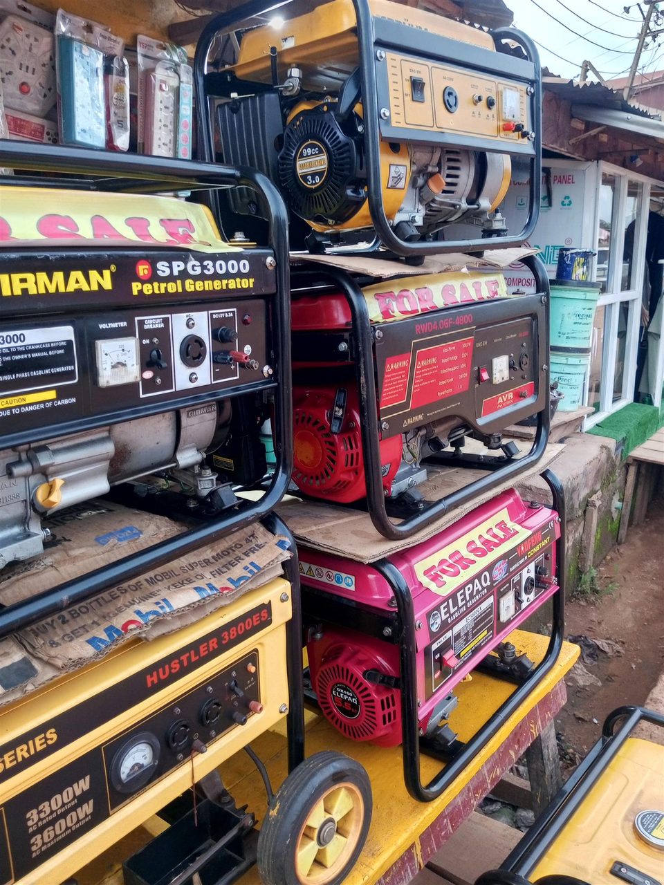 FAIRLY USED GENERATORS FOR SALE????