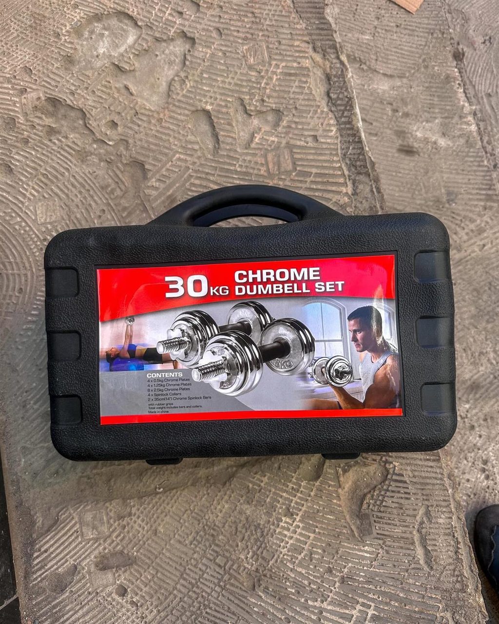 30kg dumbbell set