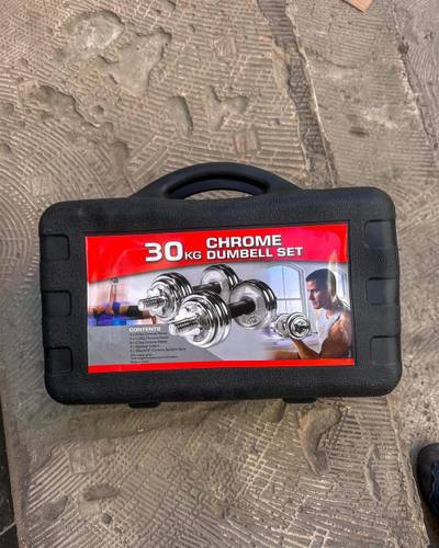 30kg dumbbell set