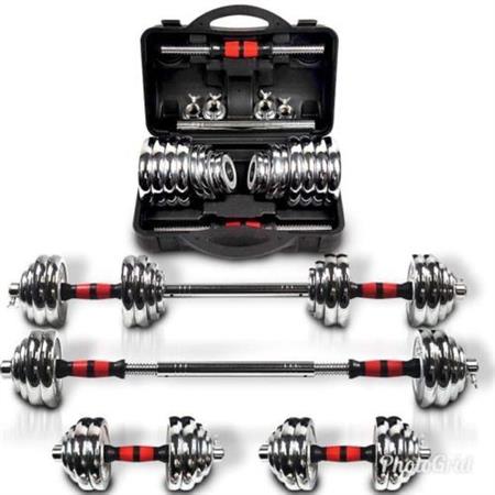 30kg dumbbell set with extension