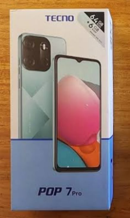 Tecno pop7 pro