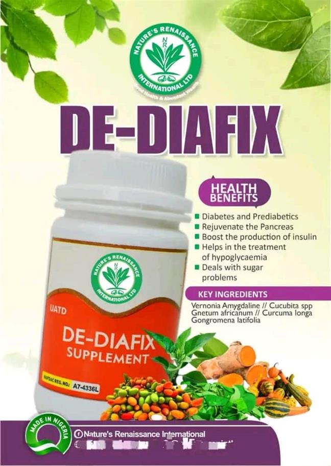 DE DIAFIX SUPPLEMENT AND NATURE'S GIFT S