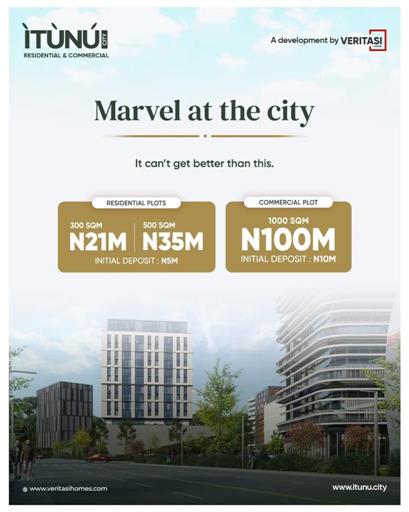 The Itunu City Residential land ibeju le