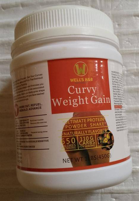 Wells Curvy Weight Gain Powder Shake