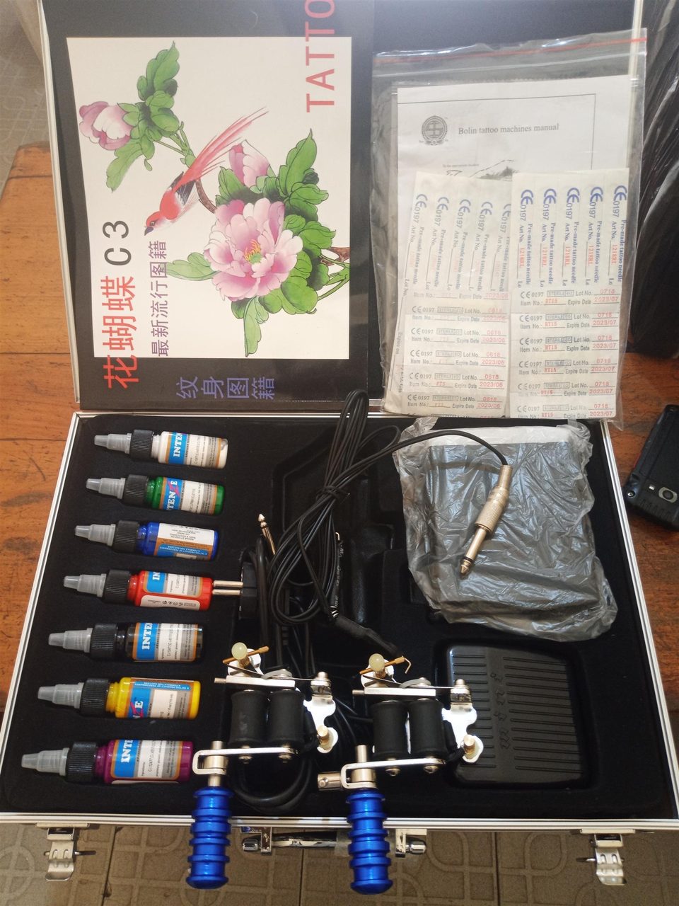 Tattoo machine kit