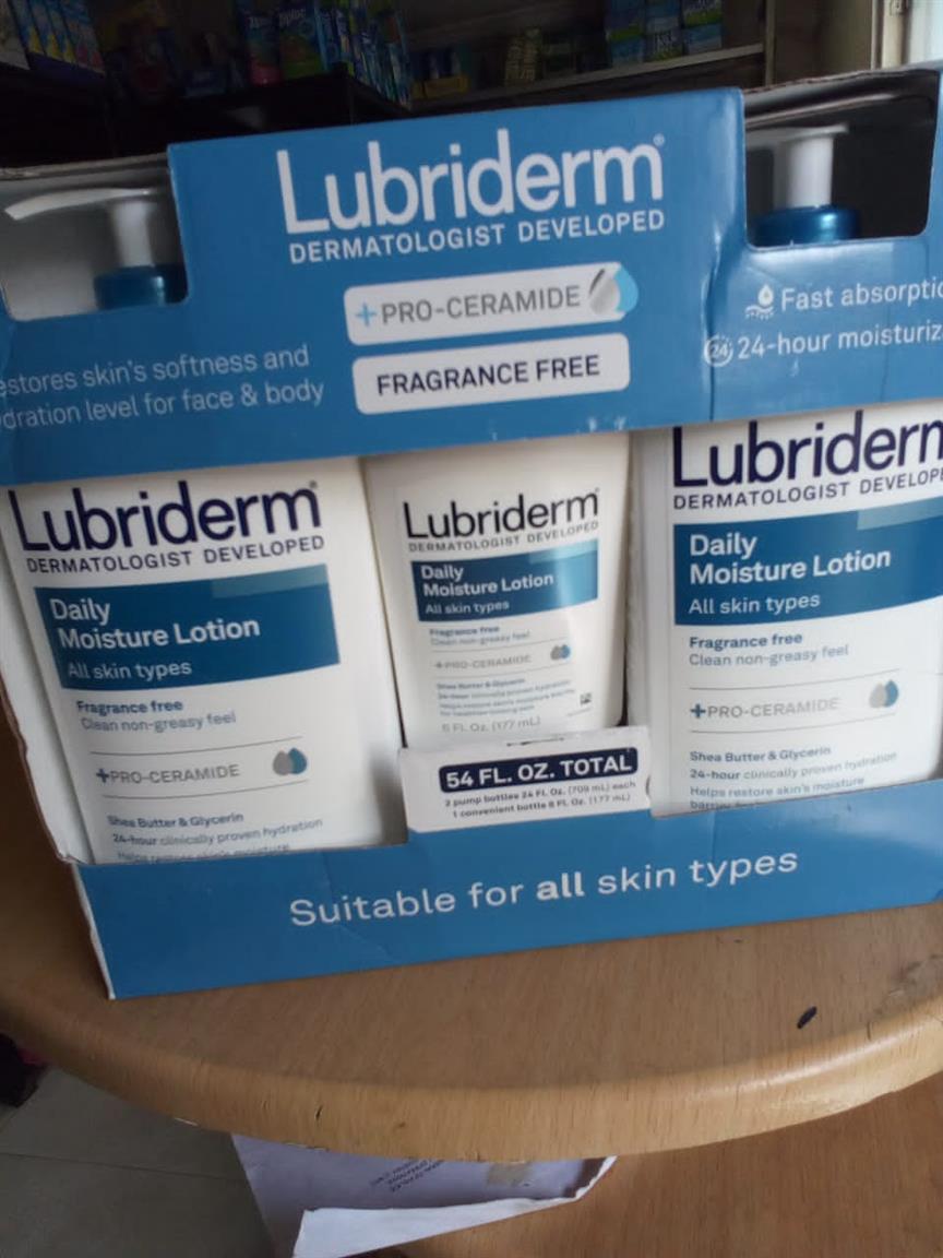 Lubriderm daily lotion