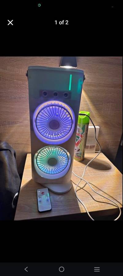 Rechargeable fan