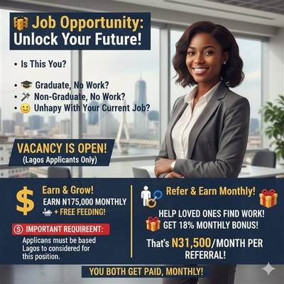 Job Vacancy in Lagos