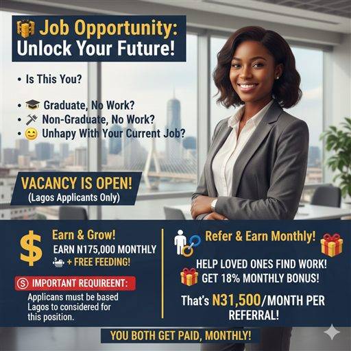 Job Vacancy in Lagos