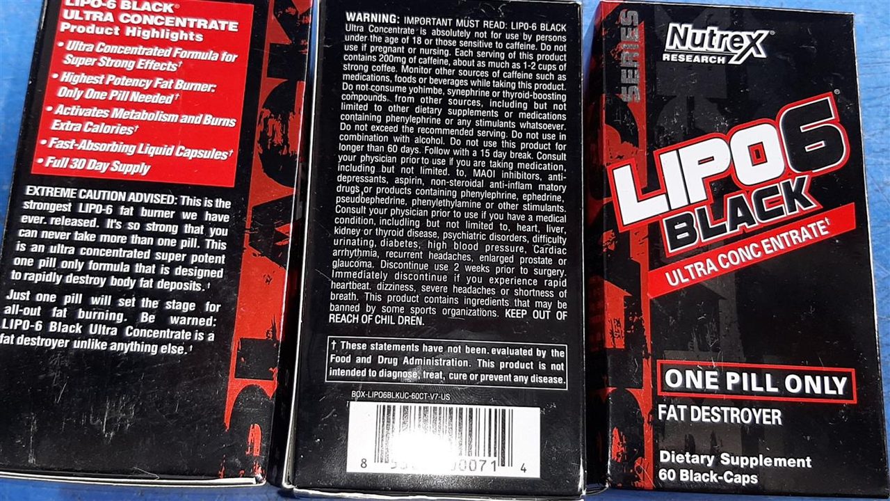 NUTREX LIPO6 BLACK