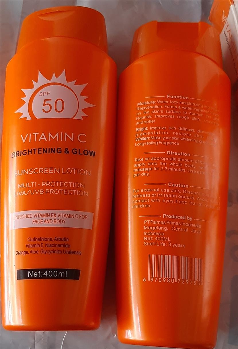 VITAMIN C LOTION BRIGHTENING AND GLOW