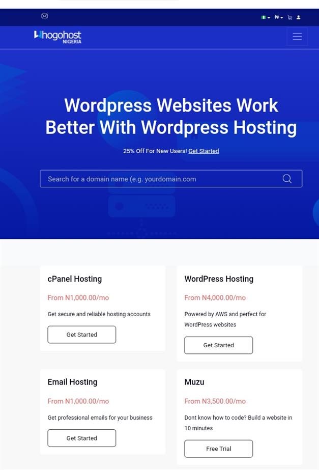 WordPress hosting